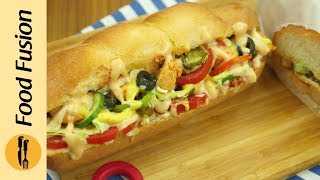 Cold Sandwich Recipe by Food Fusion [upl. by Bethany]