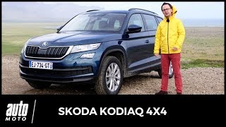 2017 Skoda Kodiaq 4x4 150 ESSAI OFFROAD  dans son élément [upl. by Suitangi801]