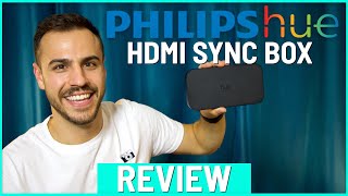 Philips Hue Play HDMI Sync Box Review  Setup and Demo [upl. by Pietro]