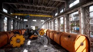 Abandoned Cable Factory UE4 [upl. by Scoles759]