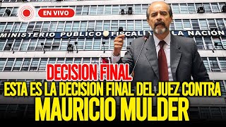 🔴¡ULTIMO MINUTO AUDIENCIA LECTURA DE RESOLUCIÓN CONTRA MAURICIO MULDER HOY 260524 [upl. by Ybocaj]