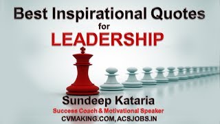 Best Inspirational Quotes for Leadership amp Motivation [upl. by Shuping]