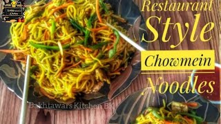 Chicken amp Vegetable Chow mein  Chinese Recipe [upl. by Pik]