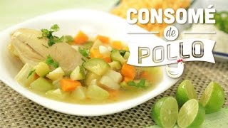 ¿Cómo preparar Consomé de Pollo  Cocina Fresca [upl. by Alayne]