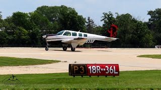 Insane Bonanza Mass Arrivals AirVenture 2024 [upl. by Pruchno]