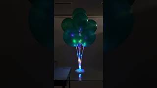 7 Piece Light Up Balloon Stand Decoration Kit [upl. by Lyrehs566]