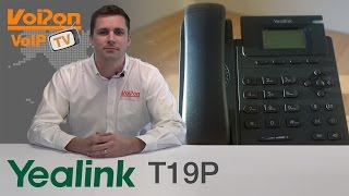 Yealink T19P IP Phone SIPT19P Video Review  Unboxing [upl. by Ayam]