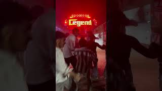 Legends dance outside LEGEND  Full Vibe… SET SET SET mysore travel mysuru legendbus [upl. by Ib517]