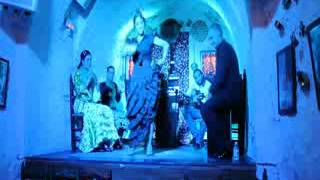 Gypsy Dancing Flamenco in Sacromonte Granada [upl. by Noam159]