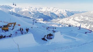 Der spektakuläre Bau der Cross Weltcup Strecke  Weltcup Montafon [upl. by Eta]