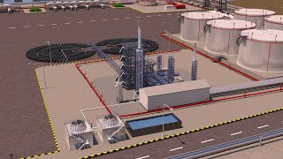 CuttingEdge Oxidized Asphalt Plant 3D Animation Showcase [upl. by Brander617]