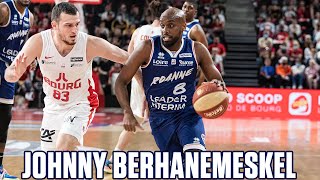 JOHNNY BERHANEMESKEL  Basketball Highlights in GravelinesDunkerque 202324 [upl. by Eeslehc]