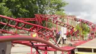 Dragon Roller Coaster Orient Express at Beech Bend amusement park [upl. by Johst]