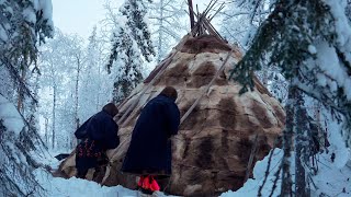 Ноw Forest nomads of Russia live in Far North Khanty [upl. by Kinnon]