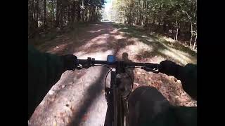 Highlights Saratoga Springs Park MTB trails 5 Adventure GoPro MTB 101624 [upl. by Wagstaff]