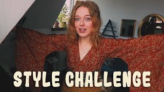 Style Challenge  Massive sleeve boho blouse [upl. by Alemak319]