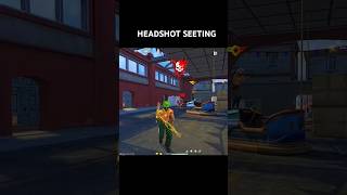 HEADSHOT SEETING freefire foryou trending freefiremax shortsfeed [upl. by Derril]