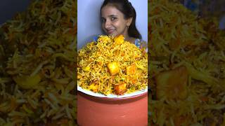 Handi biryani recipe  food recipe youtubeshorts shorts shortvideo [upl. by Henrion]