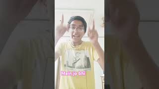 Main jo bhi bolunga usko ulta jawab dena comedy funny couple whatssofunny crazycomedy comed [upl. by Nwahsel]