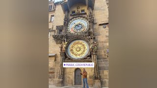 Prague Czech Republic travel Vlog JUST A PUSH [upl. by Marela]