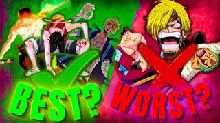 Every Strawhats BEST And WORST Arc [upl. by Smaoht]