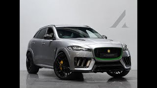 Lister Stealth Jaguar F Pace SVR 5 0 S C V8 Auto  Walkaround [upl. by Anauqed]