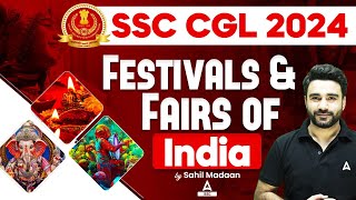 Festivals and Fairs of India for SSC CGL 2024  By Sahil Madaan [upl. by Tomlinson497]