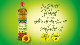 The Super Blend of 20 Extra virgin olive oil amp sunflower oil [upl. by Neeneg651]