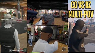 CG Smoke BZ When They Try To Hold Them Up In Clothing Store MultiPOV  Prodigy RP  GTA 5 [upl. by Airdnazxela]