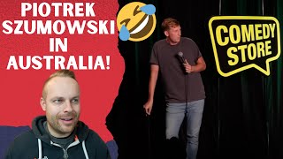 Rob Reacts to Piotrek Szumowski Stand up Australia [upl. by Lucier]