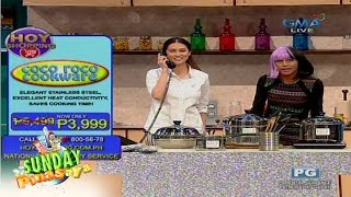 Sunday PinaSaya Cocoroco cookware set by Hoy Shopping [upl. by Tarton443]