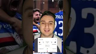 GENOASAMPDORIA 67 DCR derby genoa sampdoria sport football calcio reels tiktok perte [upl. by Jard]