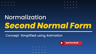 Second Normal Form 2NF  Normalization  DBMS [upl. by Polito38]