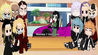 Tokyo revengers react to Takemichi as Gacha Club Mom LOVE YOU  Gacha React [upl. by Idnar]