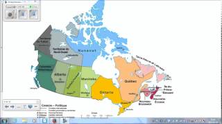 Canada Provinces territoires et capitales [upl. by Urial664]