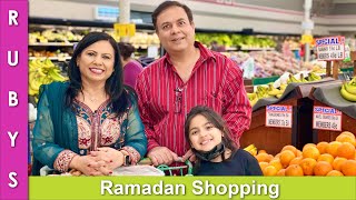 Ramadan Shopping with Hubby VLOG in Urdu Hindi  RKK [upl. by Gabey]