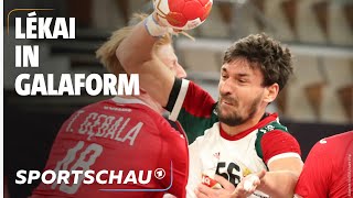 DHB zittert mit Polen gegen Ungarn  Highlights  HandballWM  Sportschau [upl. by Enairb]