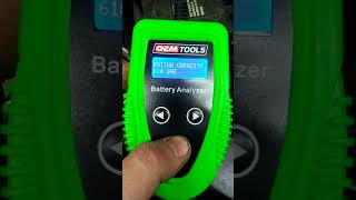 OEM tools battery analyzer review [upl. by Akeber]