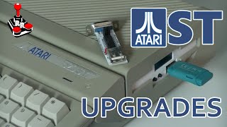 Atari ST Upgrades  USB Optical mouse and Gotek [upl. by Sremmus40]