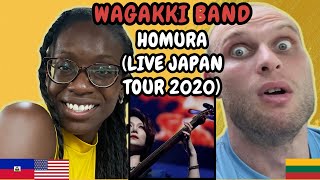 REACTION TO Wagakki Band 和楽器バンド  Homura 焔 Live Japan Tour 2020 TOKYO  FIRST TIME HEARING [upl. by Zeuqcaj]