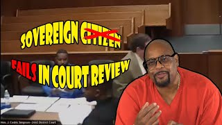 SOVEREIGN CITIZEN FAILS IN COURT REVIEW [upl. by Losse]