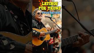 Feliz Navidad Latinos for Trump version  Christmas song parody [upl. by Dragelin]