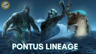 GREEK MYTHOLOGY PONTUS LINEAGE AND OCEAN DEPTHS [upl. by Atterbury]