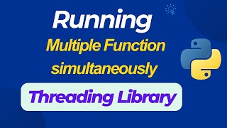 Threading in python How to run multiple function at the same time in python [upl. by Kemble]