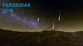 Perseidas observación en 2016 [upl. by Naie]