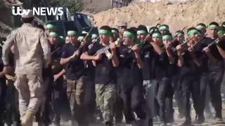 Inside the Hamas summer training camp for Gaza teens  ITV News [upl. by Aciretehs14]