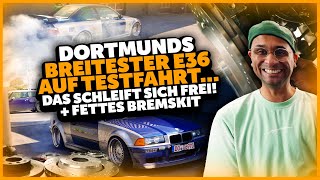 JP Performance  Dortmunds breitester BMW E36 auf Testfahrt [upl. by Jaco241]