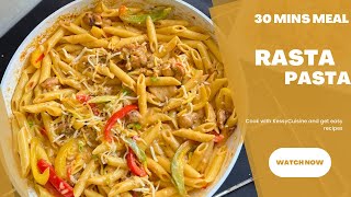 Quick amp Creamy Rasta Pasta Recipe in 30 Minutes 😱   RASTA PASTA [upl. by Zach442]