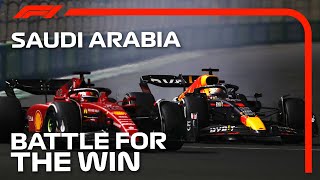 Max Verstappen And Charles Leclercs Fight For The Win  2022 Saudi Arabian Grand Prix [upl. by Iris]