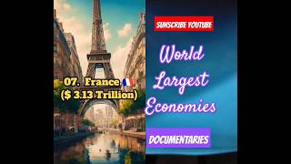 World largest economieseconomies superpower america china europe gdp gdproduction richest [upl. by Ellenod]